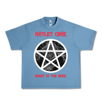 Pebble Blue shout at the devil Urban Heavy Tee - artisFamous
