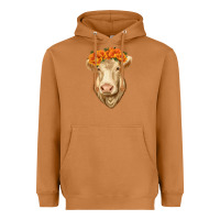 Meerkat Charolais Cow Heavyweight Hoodie - RanaPortraitStore