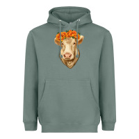 Charolais Cow Heavyweight Hoodie | Teevron