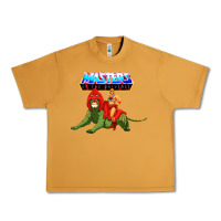 Peanut Butter he man and battle cat Urban Heavy Tee - artisFamous