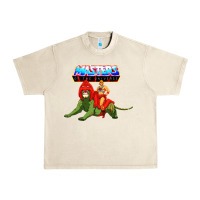 Sandshell he man and battle cat Urban Heavy Tee - artisFamous