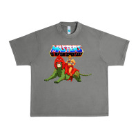 Tornado he man and battle cat Urban Heavy Tee - artisFamous