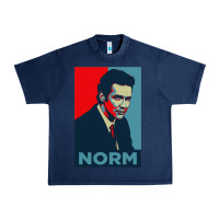 Navy norm macdonald comedian Urban Heavy Tee - artisFamous