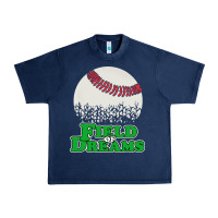 Navy field of dreams Urban Heavy Tee - artisFamous