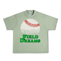 Oil Green field of dreams Urban Heavy Tee - artisFamous