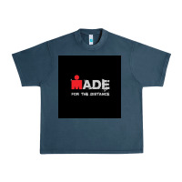 Midnight Navy ironman triatlon Urban Heavy Tee - artisFamous