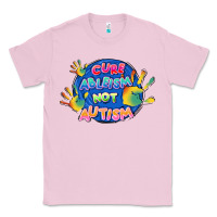 Bubblegum Pink Cure ableism not Autism Classic Tee - FaDigitalArtStudio