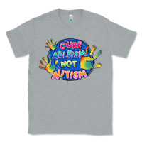 Heather Grey Cure ableism not Autism Classic Tee - FaDigitalArtStudio