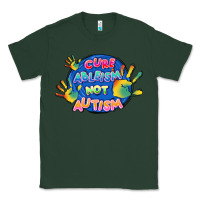 Sports Green Cure ableism not Autism Classic Tee - FaDigitalArtStudio