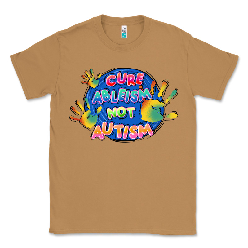 Cure Ableism Not Autism Classic Tee by FaDigitalArtStudio | Teevron