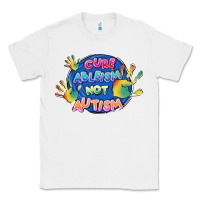 White Cure ableism not Autism Classic Tee - FaDigitalArtStudio