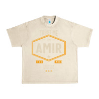 Sandshell Amir Personalized Name Birthday Gift Urban Heavy Tee - artisFamous