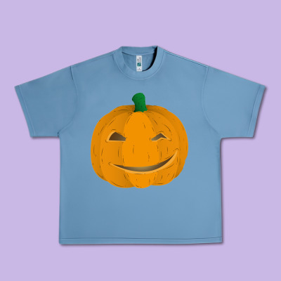 Pumpkin Urban Heavy Tee Designed By Artisfamous