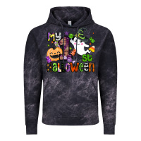 Cloud Black my 1st halloween Vintage Hoodie - BarkalooDesign