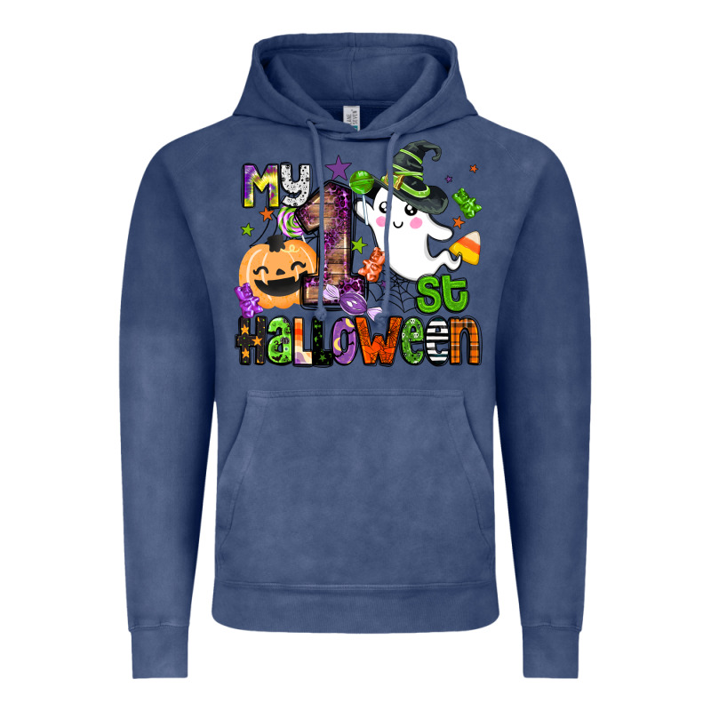 My 1st Halloween Vintage Hoodie by BarkalooDesign | Teevron