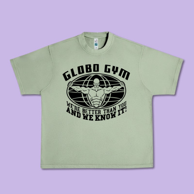 Globo Gym Urban Heavy Tee Designed By Artisfamous