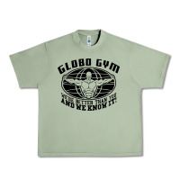 Oil Green globo gym Urban Heavy Tee - artisFamous