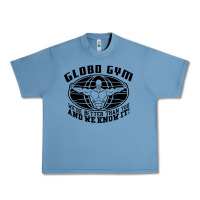 Pebble Blue globo gym Urban Heavy Tee - artisFamous