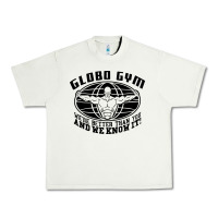 Pistachio globo gym Urban Heavy Tee - artisFamous