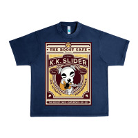 Navy the roost cafe Urban Heavy Tee - artisFamous