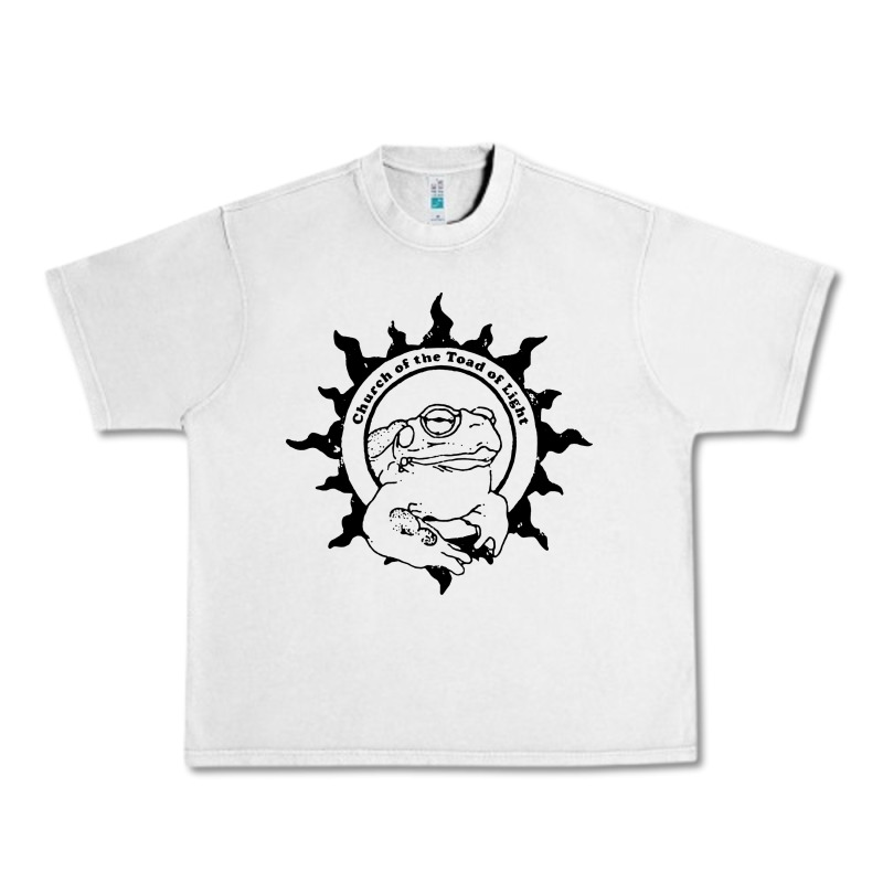 Church Of The Toad Of Light Psychedelic Frog Urban Heavy Tee by artisFamous | Teevron