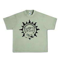Oil Green church of the toad of light psychedelic frog Urban Heavy Tee - artisFamous