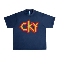 Navy cky Urban Heavy Tee - artisFamous
