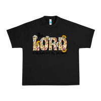 Black the lord is my light and my salvation Urban Heavy Tee - CowhideDigitalArt
