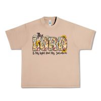 Burro the lord is my light and my salvation Urban Heavy Tee - CowhideDigitalArt