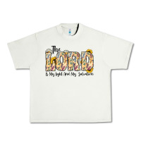 Pistachio the lord is my light and my salvation Urban Heavy Tee - CowhideDigitalArt