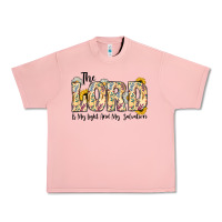 Salmon the lord is my light and my salvation Urban Heavy Tee - CowhideDigitalArt
