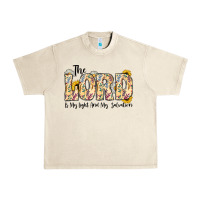 Sandshell the lord is my light and my salvation Urban Heavy Tee - CowhideDigitalArt