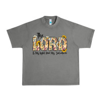 Tornado the lord is my light and my salvation Urban Heavy Tee - CowhideDigitalArt