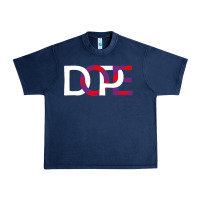 Navy dope Urban Heavy Tee - artisFamous