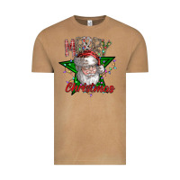 Vintage Camel festive santa claus greeting Vintage Tee - CowhideDigitalArt