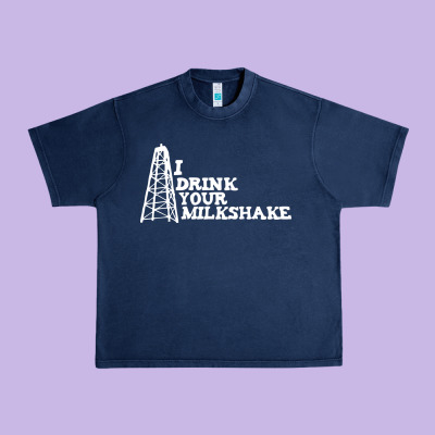 I Drink Your Milkshake Urban Heavy Tee Designed By Artisfamous