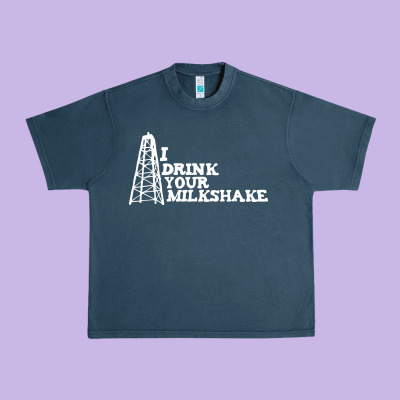I Drink Your Milkshake Urban Heavy Tee Designed By Artisfamous