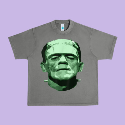 Frankenstein Urban Heavy Tee Designed By Artisfamous