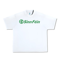 White SINN FÉIN PARTY IN UNITED KINGDOM Urban Heavy Tee - artisFamous