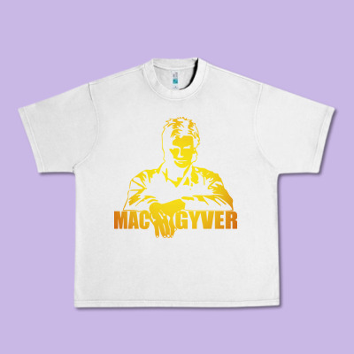 Macgyver Actor Movie Urban Heavy Tee Designed By Artisfamous