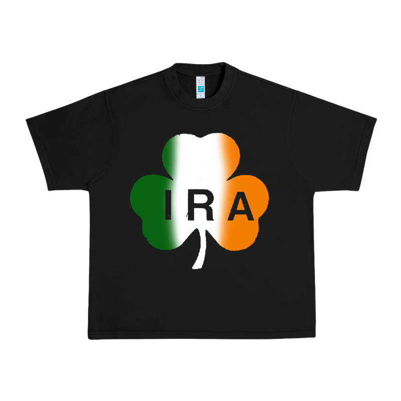 Ira Irish Lucky Shamrock Urban Heavy Tee by artisFamous | Teevron