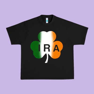 Ira Irish Lucky Shamrock Urban Heavy Tee Designed By Artisfamous