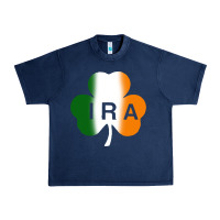 Navy ira irish lucky shamrock Urban Heavy Tee - artisFamous