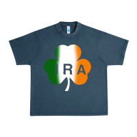 Midnight Navy ira irish lucky shamrock Urban Heavy Tee - artisFamous