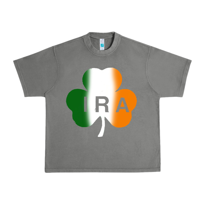 Ira Irish Lucky Shamrock Urban Heavy Tee by artisFamous | Teevron