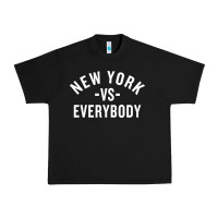Black new york vs everybody Urban Heavy Tee - artisFamous