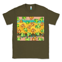 Army Green fall leaf tumbler Classic Tee - BarkalooDesign