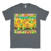 Charcoal Heather fall leaf tumbler Classic Tee - BarkalooDesign