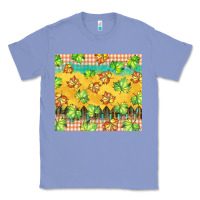 Colony Blue fall leaf tumbler Classic Tee - BarkalooDesign