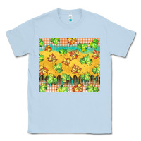 Dusty Blue fall leaf tumbler Classic Tee - BarkalooDesign